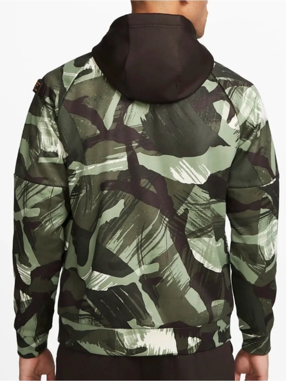 Men's Performance Hoodie in Olive Camo